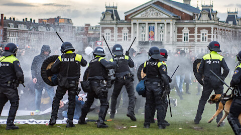 Amsterdam protests 2021