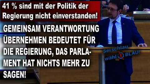 41 % sind mit der Politik der Regierung nicht einverstanden, Dr. Rolf Weigand AfD