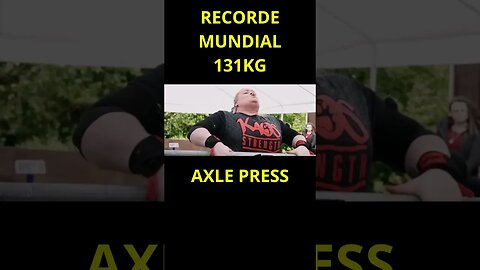 Recorde Mundial de Annabelle Chapman #shorts #strongwoman #axle