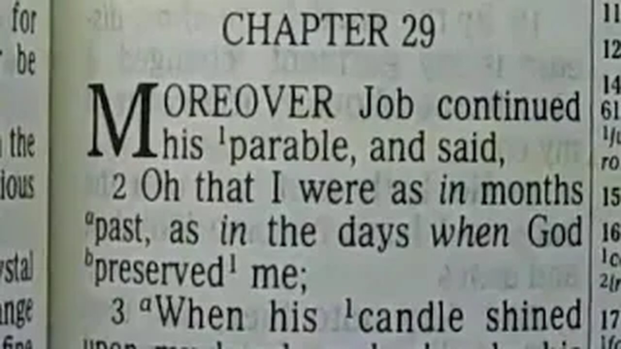 Job: Chapters 29-31
