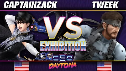 CaptainZack (Bayonetta) vs Tweek (Snake) - SSBU Demo - CEO 2018