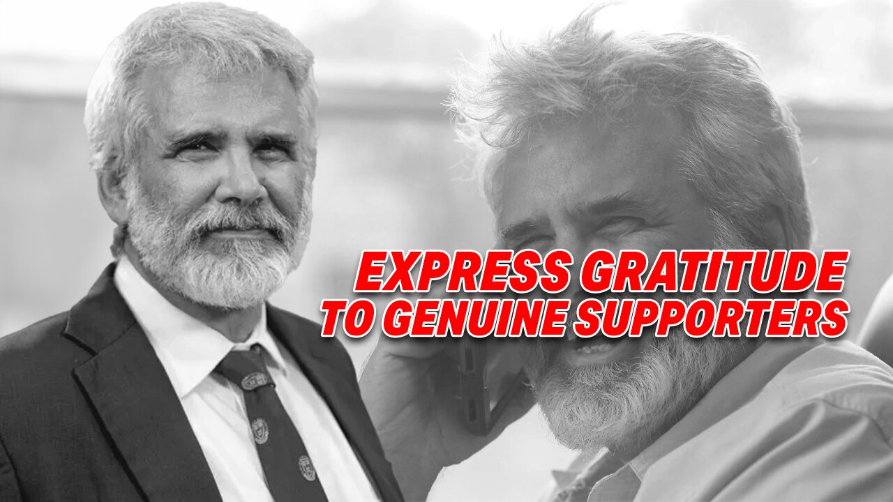 DR. MALONE EXPRESSES GRATITUDE TO GENUINE SUPPORTERS AMIDST INTENSE CRITICISM & ATTACKS