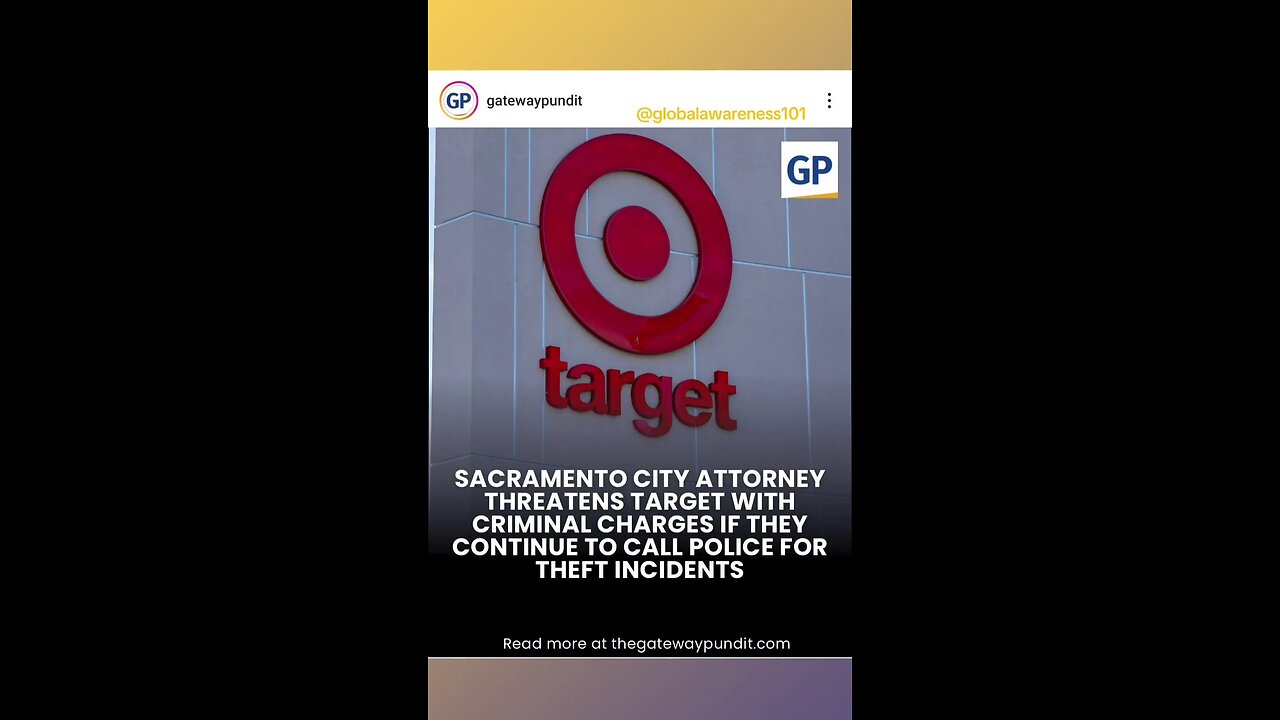 Sacramento City Attorney Threatened Target For Calling About Theft