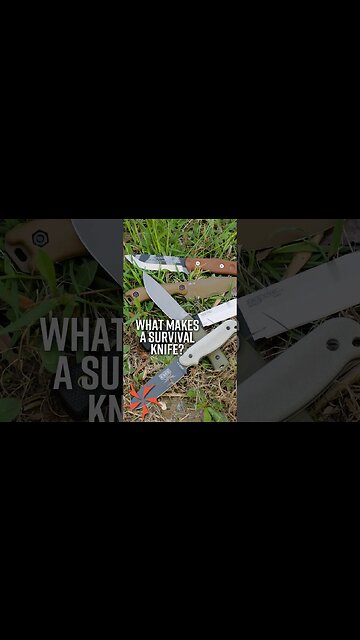 Your Survival Knife Needs This - #KnifeCenter #shorts