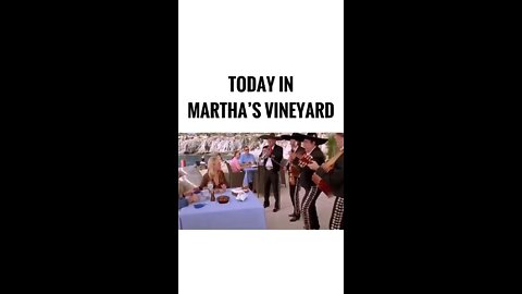 Today in Matha’s vineyard