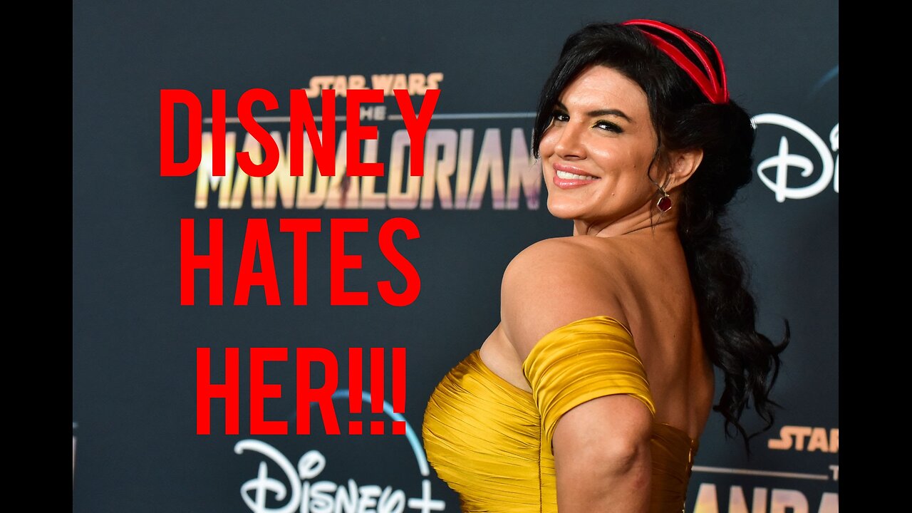 Disney hates Gina Carano and they hate you!!!!!