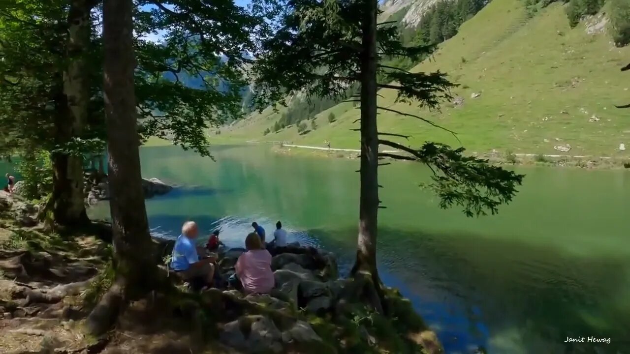 This & place & is very relaxing Seealpsee, one of the best places in Switzerland