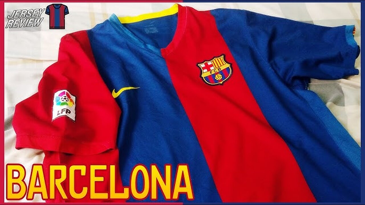 Barcelona 2006-07 Home kit - Remember the name, Leo Messi - JERSEY REVIEW