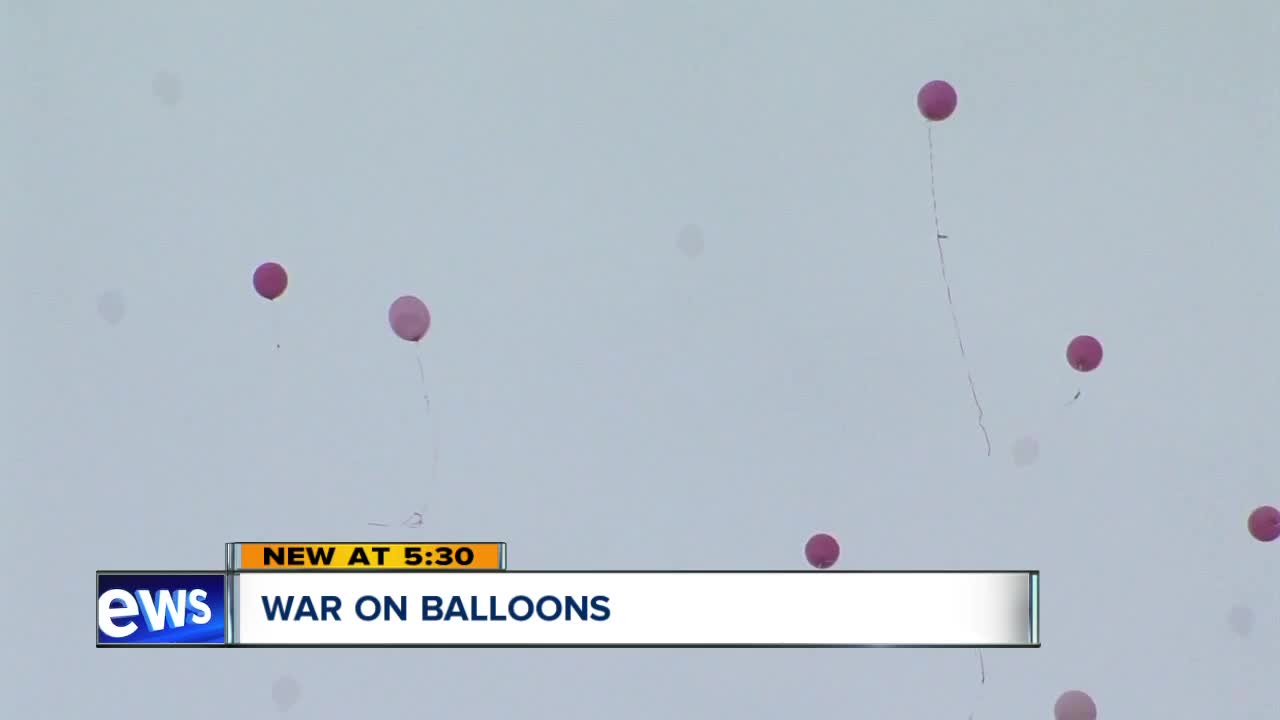 Balloon releases have impact on Lake Erie, expert says