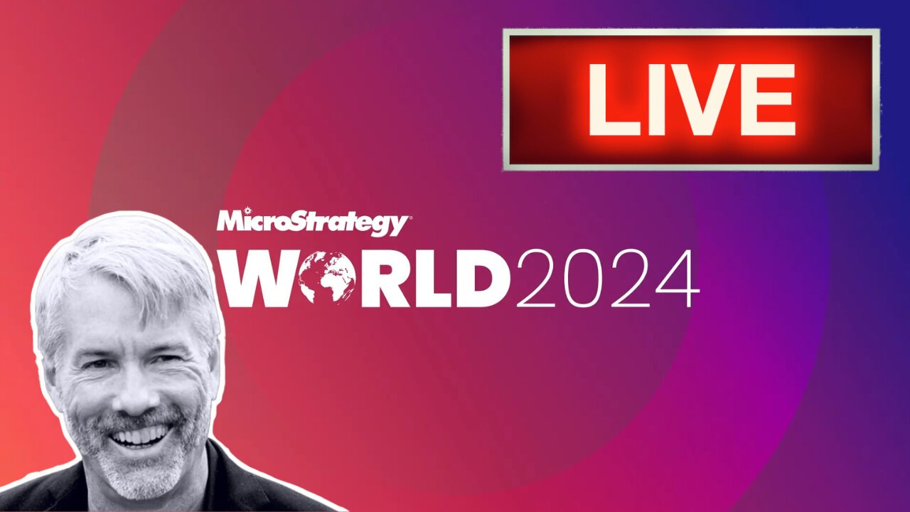 LIVE: MICHAEL SAYLOR, THERE IS NO SECOND BEST, BITCOIN