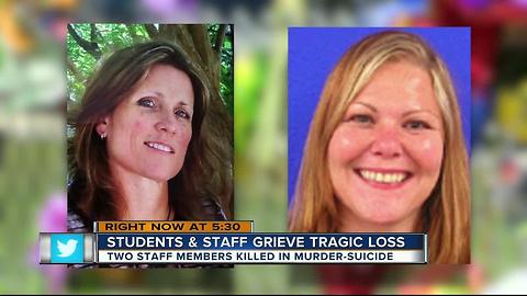 Students & staff grieve tragic loss, two staff members killed in murder suicide