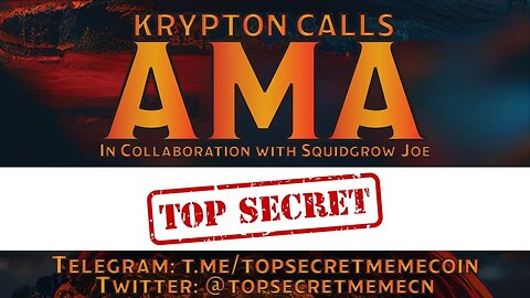 Top Secret Meme Coin AMA