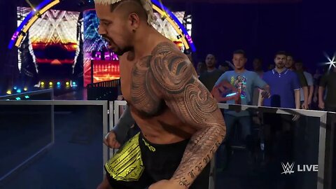 WWE2K23: Solo Sikoa Full Entrance!