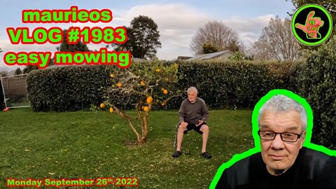 maurieos VLOG #1983 easy mowing