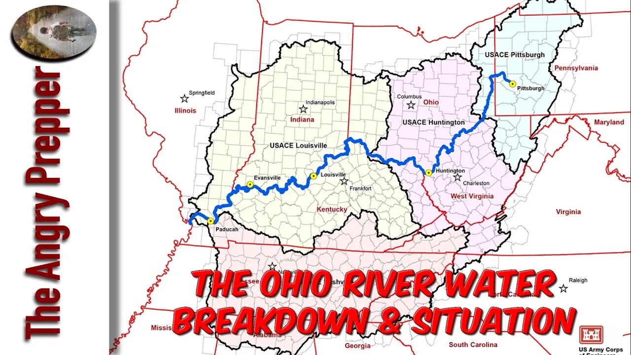 The Ohio River Water Breakdown & Situation