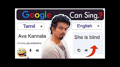 Google sings SPARK song - The GOAT| GOOGLE TRANSLATE VERSION 🤖