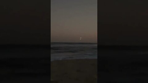 Unidentified Objects Over The Ocean