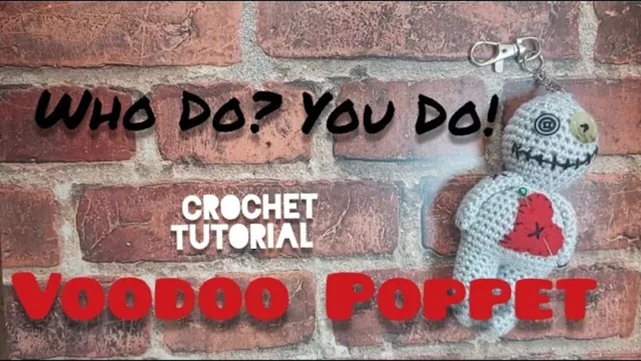 Halloween Crochet Amigurumi Hoodoo Voodoo Start-to-Finish Tutorial @Weaving Wyrd Studio