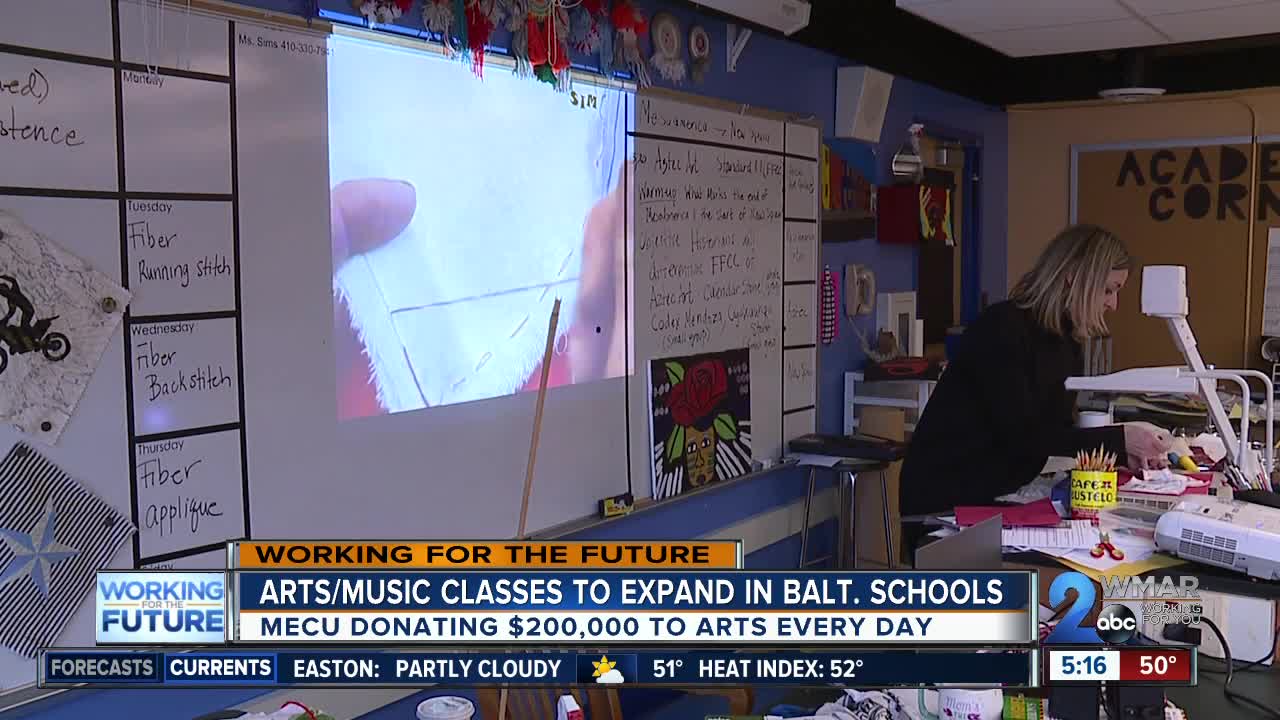 MECU partners with Arts Every Day to expand arts/music education in Baltimore City Public Schools