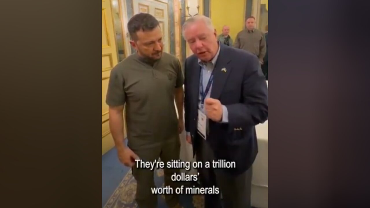 Lindsey Graham: Ukraine is sitting on a trillion of dollars worth of minerals