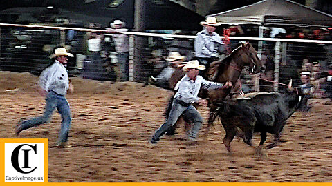 Wild Cow Milking 🐂 2023 Motley / Dickens Old Settlers Rodeo | Saturday