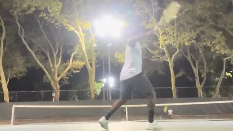Tennis knock around/ workout in Brooklyn @Lincoln terrace park.