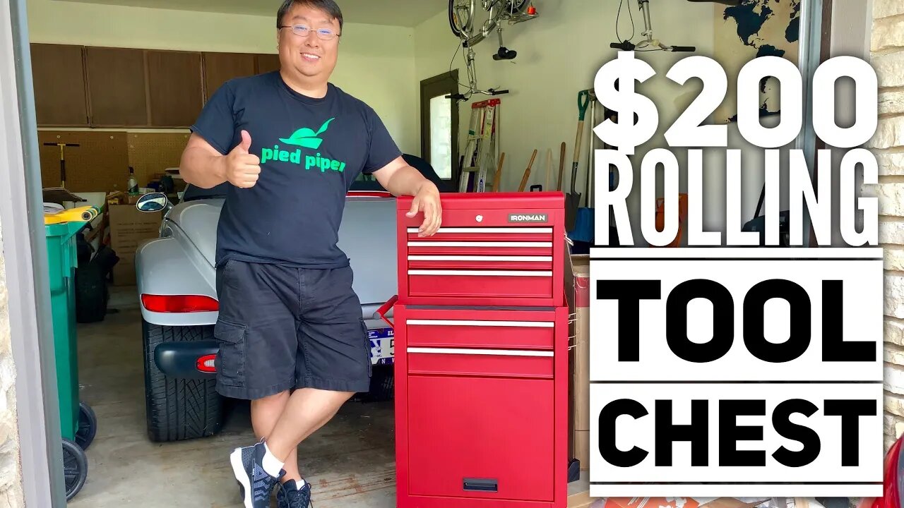 Goplus $200 Six-Drawer Rolling Tool Chest Setup and Review