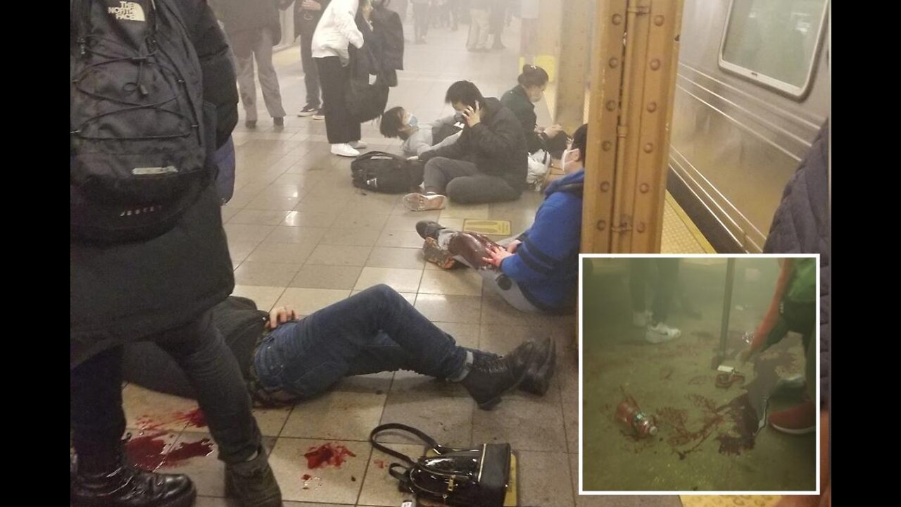 ViDEO New York, Brooklyn Subway Station Explosion Aftermath