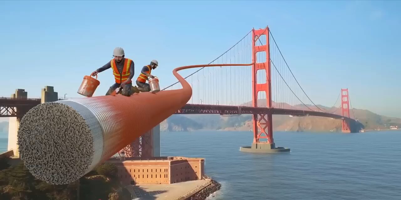 Golden Gate Bridge _ Building an Impossible Bridge(720P_HD)