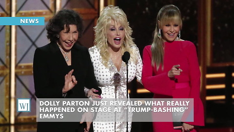 Dolly Parton Just Revealed What Really Happened On Stage At “Trump-Bashing” Emmys