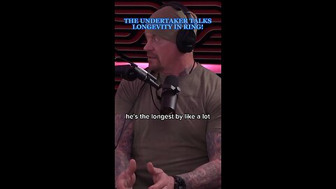 THE UNDERTAKER TALKS LONGEVITY IN THE RING!