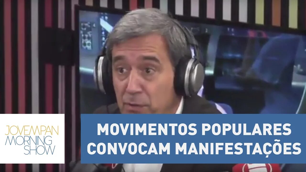 Movimentos populares e juristas convocam manifestações para domingo (21) na Av.Paulista