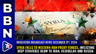 SYRIA FALLS to western-run proxy forces - huge blow to Iran and Hezbollah - full analysis