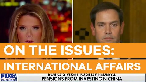 Rubio Discusses China, Venezuela with Trish Regan on Fox Business