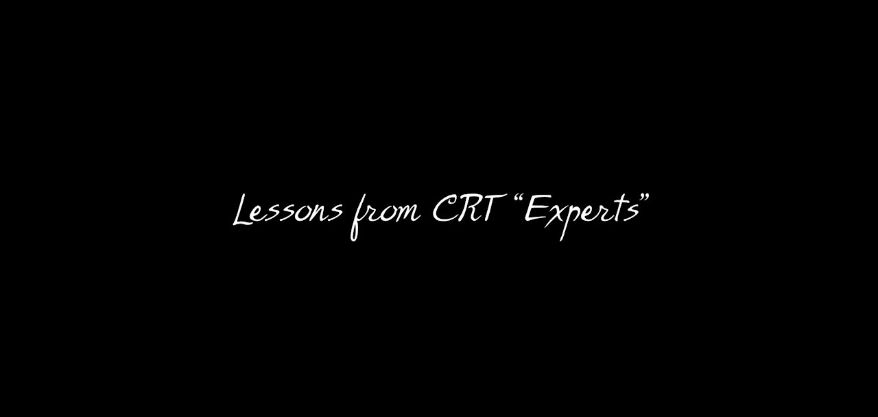 Lessons From CRT "Experts" - When You Disagree With Definitions, Change Them