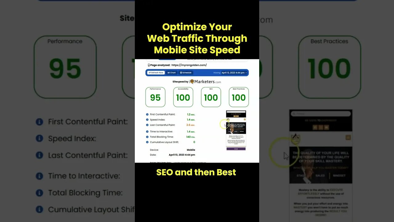 Optimize Your Web Traffic Through Mobile Site Speed