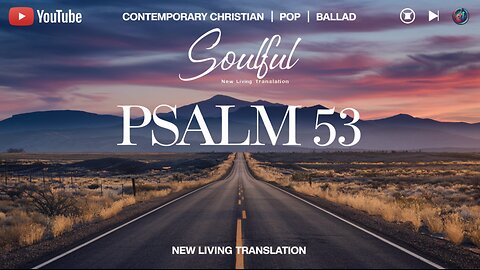 Psalm 53 (NLT) - Christian Soft Pop - Ballad - Female Vocals