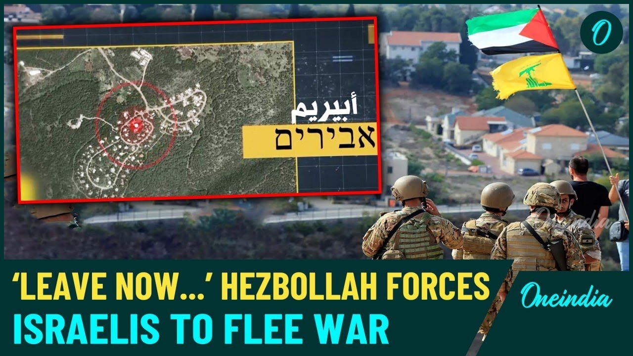 VIDEO| Hezbollah Orders Withdrawal of 25 Israeli Settlements, ‘War Zone’ As IDF Storms Lebanon