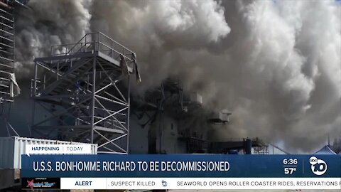 USS Bonhomme Richard to be decommissioned