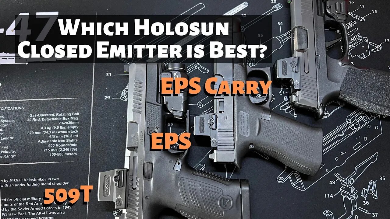 Holosun EPS, EPS Carry and 509T Overview