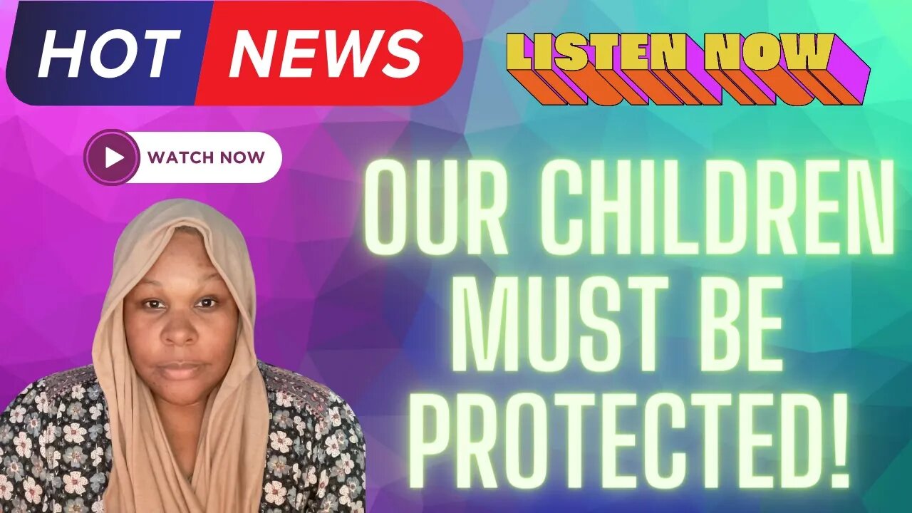 THE PERVERSION OF OUR CHILDREN MUST STOP 🛑 SAYS THE LORD! Repent and turn away from this evil!