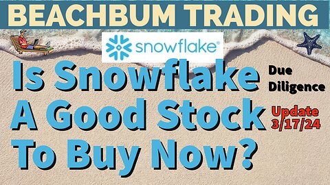 Is Snowflake A Good Stock To Buy Now? | Quick Take | Update 3/17/2024