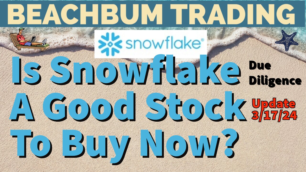 Is Snowflake A Good Stock To Buy Now? | Quick Take | Update 3/17/2024