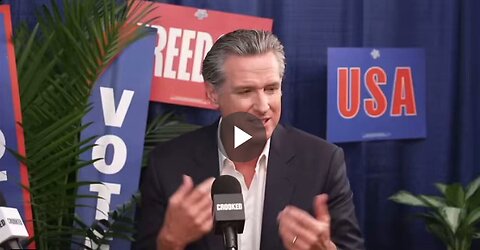 Gavin Newsom admits there was a plan to replace Biden