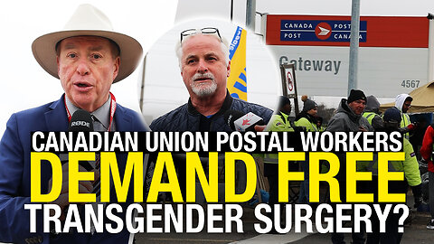 Striking postal workers demand higher pay, better conditions – and FREE TRANSGENDER surgery?!