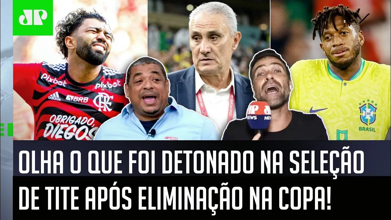 "Essa foi OUTRA PALHAÇADA do Tite, cara! EU QUERIA VER se..." OLHA o que foi DETONADO na Seleção!