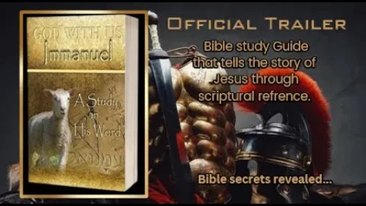 A study in His Word book trailer