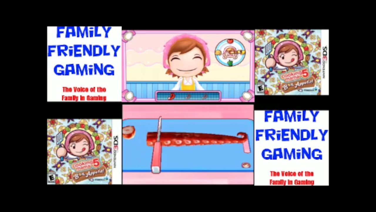 Cooking Mama 5 Bon Appetit! 3DS Takoyaki