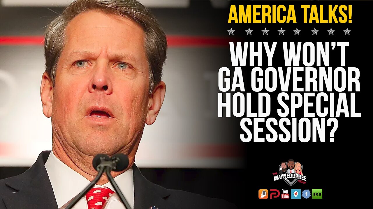 GA Governor Could Change Voting For Special Run-Off But Refuses... Why?