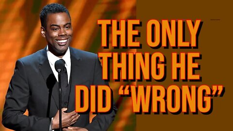 CHRIS ROCK- What Did He Do "Wrong?"